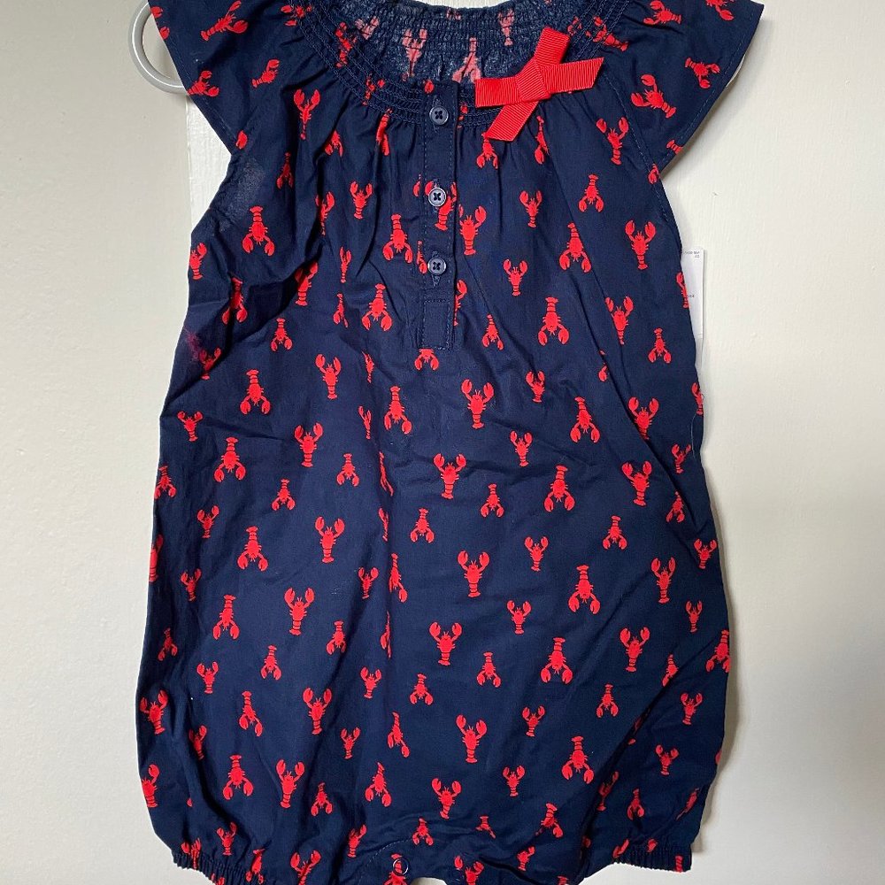 Carter's NEW Summertime Lobster Onesie 18M